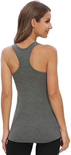 Cosy Pyro Workout Tank Tops for Women Racerback Yoga Tanks Basic Athletic Activewear-4 Packs 4 Cosy Pyro Workout Tank Tops for Women Racerback Yoga Tanks Basic Athletic Activewear-4 Packs
