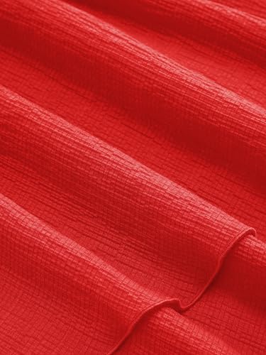 Image of CIDER Women's Summer Cocktail Dress - Tube Ruched Ruffle Mini Dress | Strapless, Country Concert, Western Cowgirl Outfits