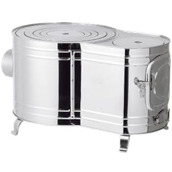 SROMEX 薪ストーブ ステンレススチール製 Amazon.co.jp: ステンレス時計1型薪ストーブセット : DIY・工具