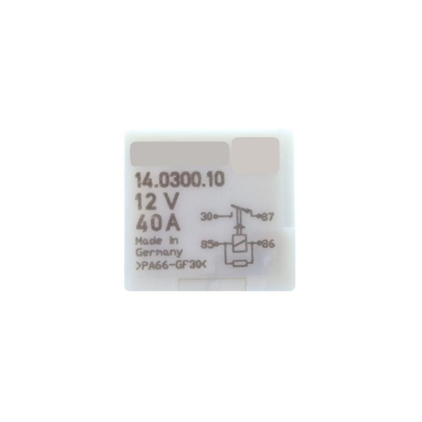 Replacement Glow Plug Relay fits Volkswagen Golf (1999-2006), Jetta (2001) 1.9L Diesel (4-Pin Connector)