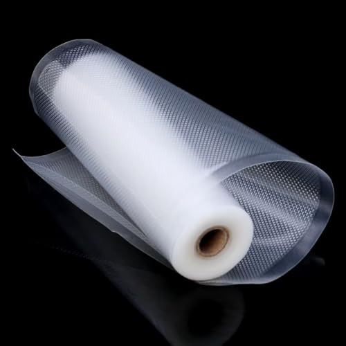 Rolo Bobina De Saco A Vácuo Com Ranhuras 30CM X 5M Para Alimentos...