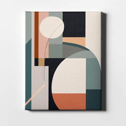 Tableau abstrait pastel Spiffing Prints pour illuminer une pièce sombre - 3