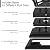 Davinci Lighting Renaissance Solar Outdoor Post Cap Lights - Includes Bases for 4x4 5x5 6x6 Posts - Bright LED Light - Slate Black (8 Pack)