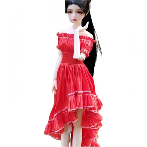 Vêtements poupée BJD 1/3 rouge pour résoudre vos soucis de style