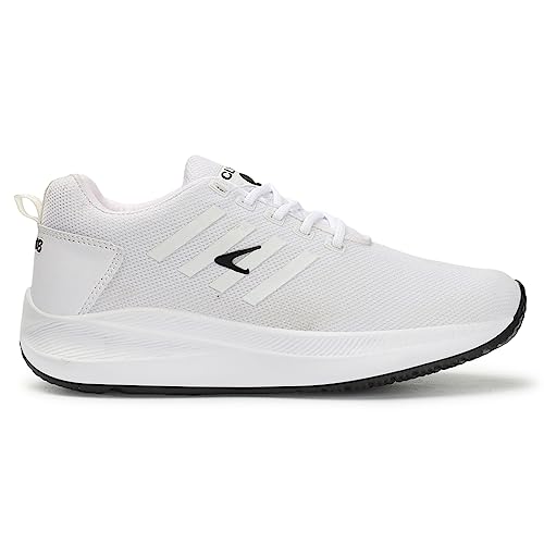 Image of CLYMB Men's Jimmy Black Orange Mesh Lace-Ups Walking /Outdoor /Gym & Traning /Running Sports Shoes