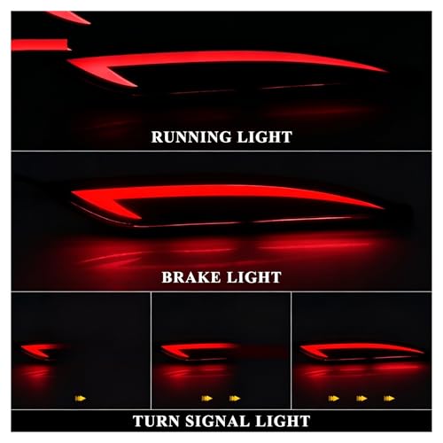 Feux arrière LED pour Hyundai Sonata 8 2010-2014 réflecteurs de pare-chocs 2 pièces