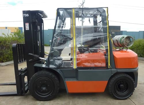 Rideau de toit pour chariot élévateur et protection de cabine imperméable hiver