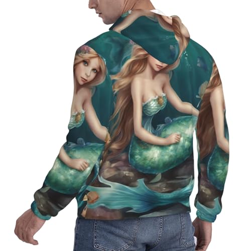 Sweat à capuche sirène fini les pulls sans forme ni style