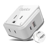 Ceptics Thailand Travel Adapter Set, PAK KIT 20W...