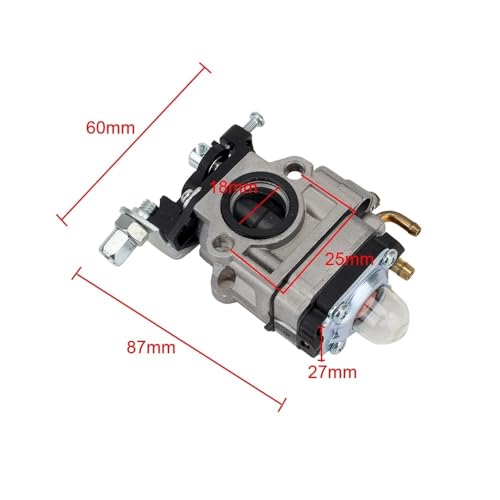 Kit carburateur 15 mm pièce de rechange pour débroussailleuse