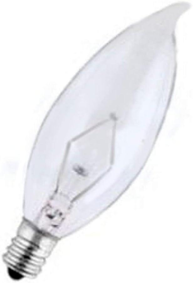15-Watt B10 Candelabra Light Bulbs - Two Pack