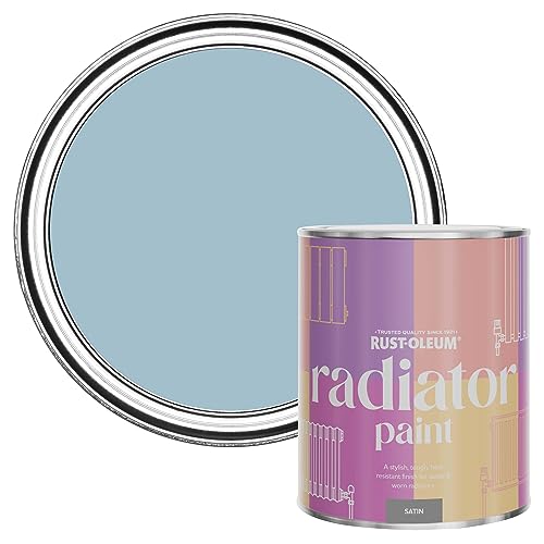 Rust-Oleum Blue Heat Resistant Radiator Paint in Satin Finish - Nan's Best China 750ml
