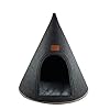 TAU-Homes-My-Secret-Cone-Cave-Premium-Felt-Modern-Cat-Dog-Small-Animal-Pet-House-Tent-Condo Felt Modern Pet House