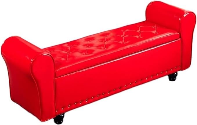 Tabouret de change de chaussure en cuir pour optimiser l'espace de votre entrée