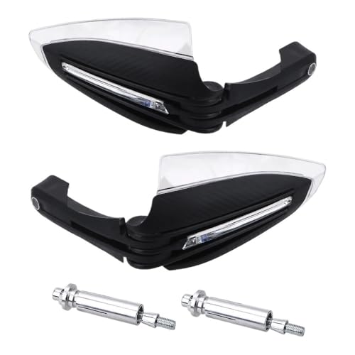 Protège-mains moto universel contre le vent froid avec clignotant de sécurité 22mm