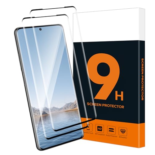 Carantee 2 Stück Schutzfolie für Panzerglas für Samsung Galaxy S20 Plus 5G Hohe Empfindlichkeit Anti-Kratzer 9H Härte Samsung S20 Plus Displayschutz 3D Curved Splitterfrei S20 Plus Glasschutzfolie