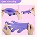 OIRBYKDG 8 Pcs Exfoliating Bath Gloves, Deep Scrubbing Dead Skin Shower Gloves for Beauty Spa Massage Skin Shower Body Scrubber