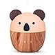 Zen’Arôme Diffusor für ätherische Öle Woofie, Ultraschall-Aromatherapie-Diffusor für kaltes Wasser, elektrisch über USB, 2 Diffusionsmodi, automatische Abschaltung, LED-Beleuchtung, leise und kompakt