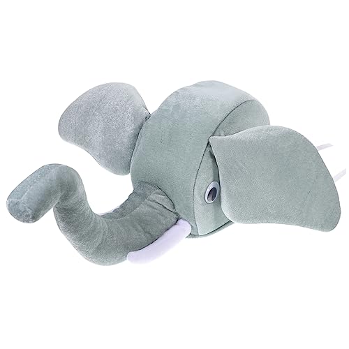 Elephant Animal Cap for Boys and Girls Boy Girl Hat Stretchy Performance Hat Soft Photo Prop Accessory Grey