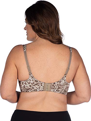Image of Leading Lady, Brigitte Full Coverage, Underwire, Lightly Padded T-Shirt Bra, Side & Back Smoothing, Adjustable Straps,36A-54G