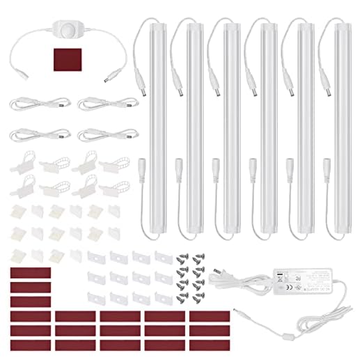 Litever 6-Pack Super Bright Warm Whites