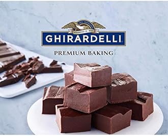 Ghirardelli Chocolate Baking Bar, 100% Cacao Unsweetened Chocolate, 4-Ounce Bars (Pack of 6)
