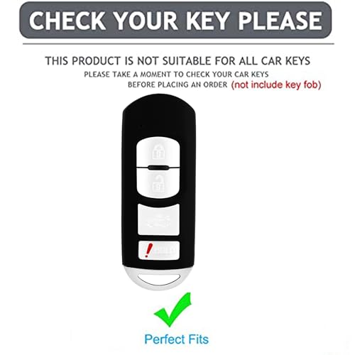 Coque de clé Mazda Miata MX-5 CX-5 pour remplacement boîtier usé - 2