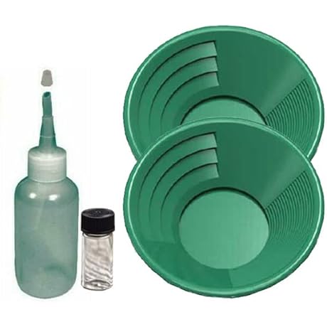 Sluice Monkey 12" Gold Panning Kit (2-pack, Green)