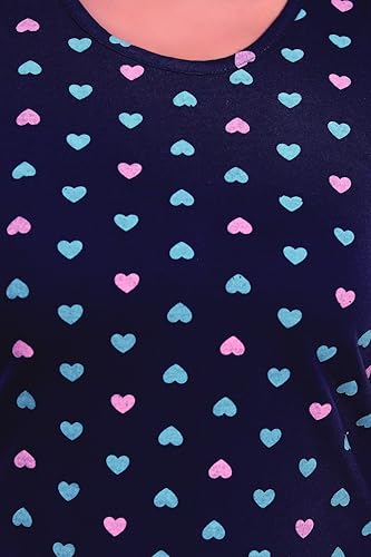 Image of ATTEMPT Women's Cotton Night Suits /Sleepwear /Sleeveless NightSuits /Nightdress /Female Nightwear
