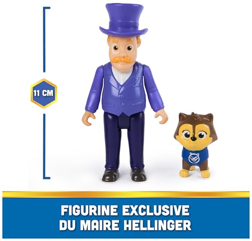 Paw Patrol Pat Patrouille Figurines Hero Pups Maire Hellinger Figurine Articulée À Collectionner Chase Pat Patrouille Jouet Cadeau Enfant et + Jouet Enfant et + - vue 8