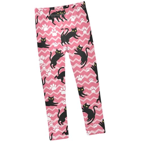 Leggings for Girl,Comfortable Kid's Stretch Pant,Casual Athletic - Main Image
