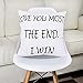 BLEUM CADE Love You Most The End I Win Decorative Throw Pillow Case Cushion Cover Pillowcase