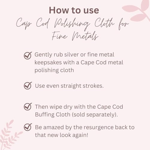 Image of Cape Cod Polish Co 8821 4 X 6 In. Metal Polishing Cloths - 2 Pack& Pack Of 36