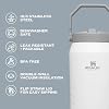 STANLEY IceFlow 2.0 Flip Straw Jug with Handle 40 oz | Twist On Lid and Flip Up Straw | Leakproof for Travel and Sports | Insulated Stainless Steel |BPA-Free | Lilac
