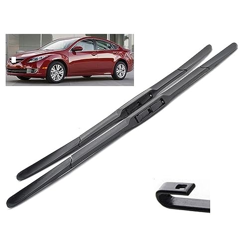 Balais d'essuie-glace Mazda 6 GH antibruit brosses essuyage silencieux 24+16 pouces