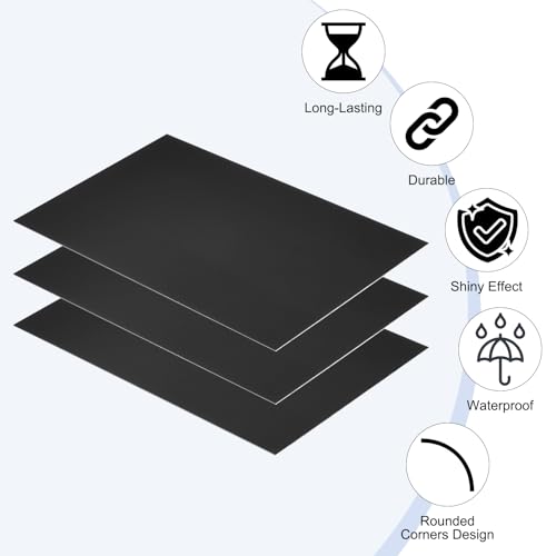 Placas de aluminio PATIKIL con recubrimiento anodizado homogéneo para maquetas y grabado 4