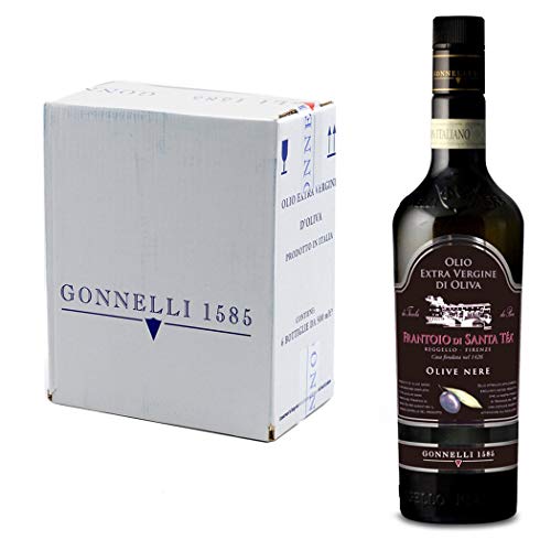 Olio Extra Vergine di Oliva Raccolta di Olive Nere 500 ml x 6