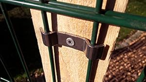 Zaun-Gräfe Zaun-Heftklammer 10x Edelstahl A2