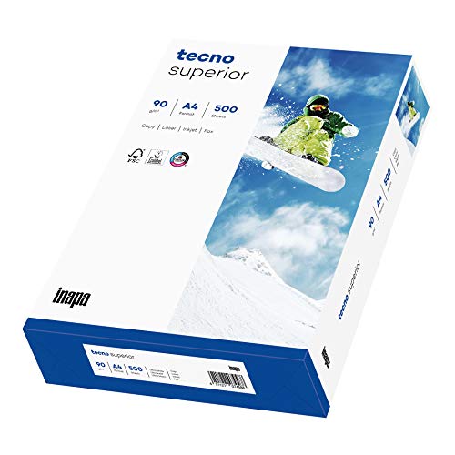 inapa Drucker-/ Kopierpapier tecno Superior: 90 g/m², A...