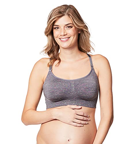 Image of Cake Maternity Cotton Candy Wirefree Nursing Bra for Breastfeeding, Seamless Maternity Sleep Bra