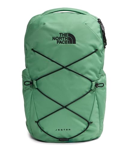 Image of The North Face Jester Everyday Laptop Backpack - Commuter Daypack, Water Repellent, Laptop Sleeve, Dimmed Algae /TNF Black, One Size
