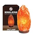 UNITY SALT Himalayan Salt Lamp - Warm, Soothing Glow for Calming Ambiance, Perfect as Night Calming Lamp, Includes 2 Bulbs | Salt Lamp Night Light (6-7 lbs)