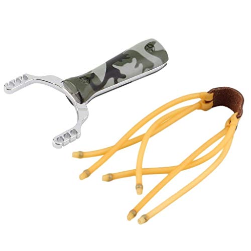 XTRAFAST Sport Schleuder Steinschleuder Futterschleuder Zwille Slingshot Flitsche Katapult Leistung stark