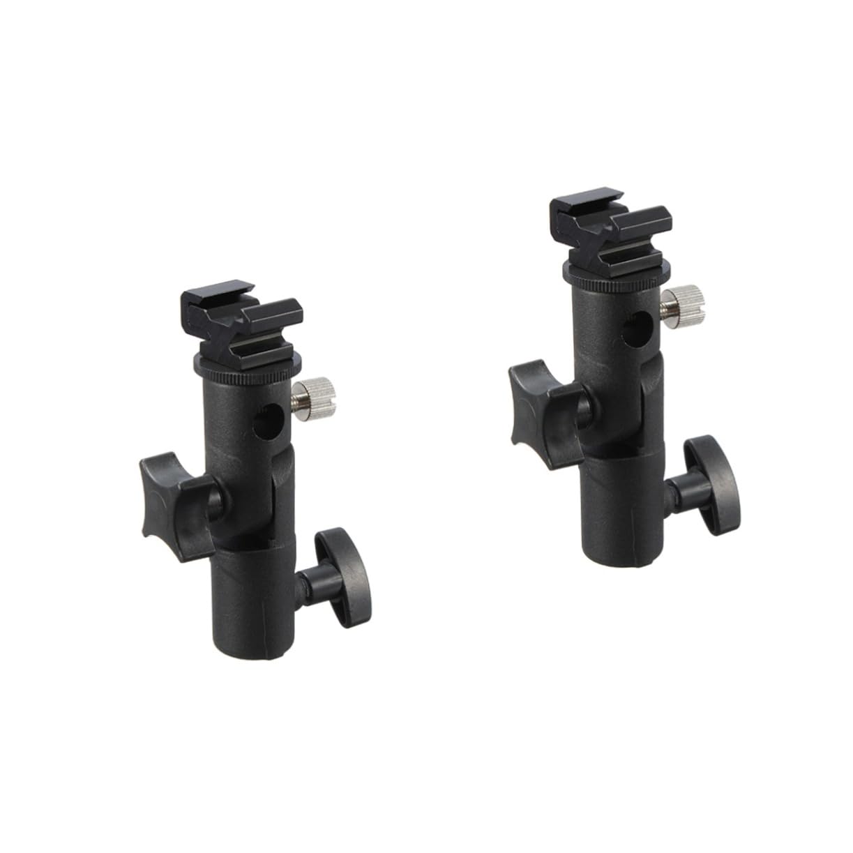 Soporte para flash de zapata y paraguas DOITOOL compatible con cámaras y estudio, pack de 2 8