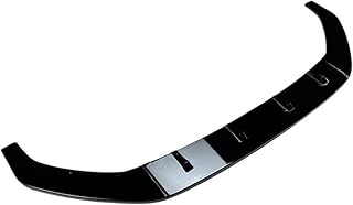 High-end Front Bumper Lip for 2017-2019 VW Golf 7.5 MK7.5 GTI R Rline,Front Lip Sporty Protector Cover Trim Spoiler Splitter Lip Body Kit,A