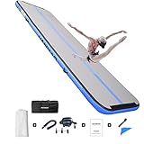 CANWAY Air Tumble Track Inflatable Gymnastics Mat 10ft/13ft/16ft/20ft Gymnastics Training Mat with E