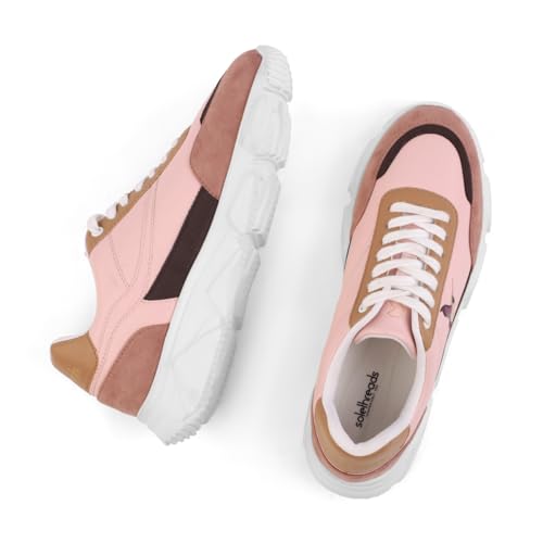 Image of SOLETHREADS Birdie Printed Sneaker for Women| Fashionable |Lightweight| Comfortable | Trendy | Lace-up | Cushioned Insole | Premium Casual Shoes for Women