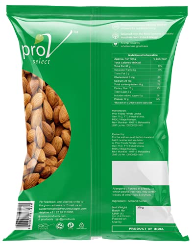 Image of ProV Select - Whole Almond Independence 250 gm