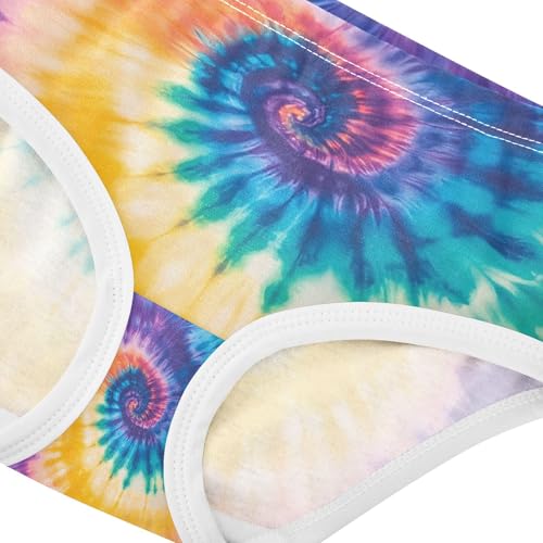 Tie Dye Pattern Toddler Girls's Underwear 2T 202c09934