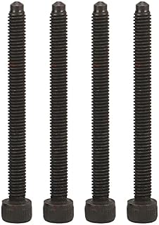 Injector Bolt Set,BOROCO 4pcs Injector Screws Bolts Set 038103385A Iron Black Replacement for A3 Cabriolet 20082009